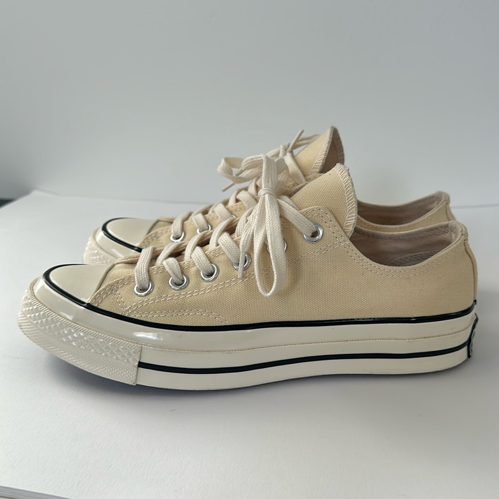 Converse Butter Yellow Off White Chuck Taylor Sneakers